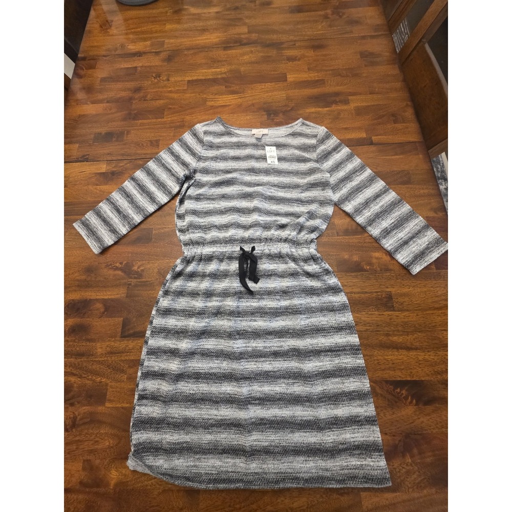 Loft Women's Sweater Dress Size XS new With Tag Polyester Cotton Rayon Sku89